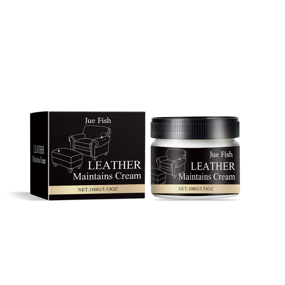 Leather Repair Cream for Sofas, Car Seats and Bags