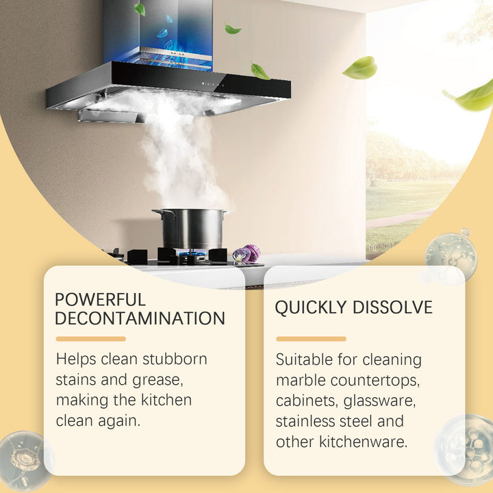 Kitchen Foam Cleaner for Grease & Stubborn Stains