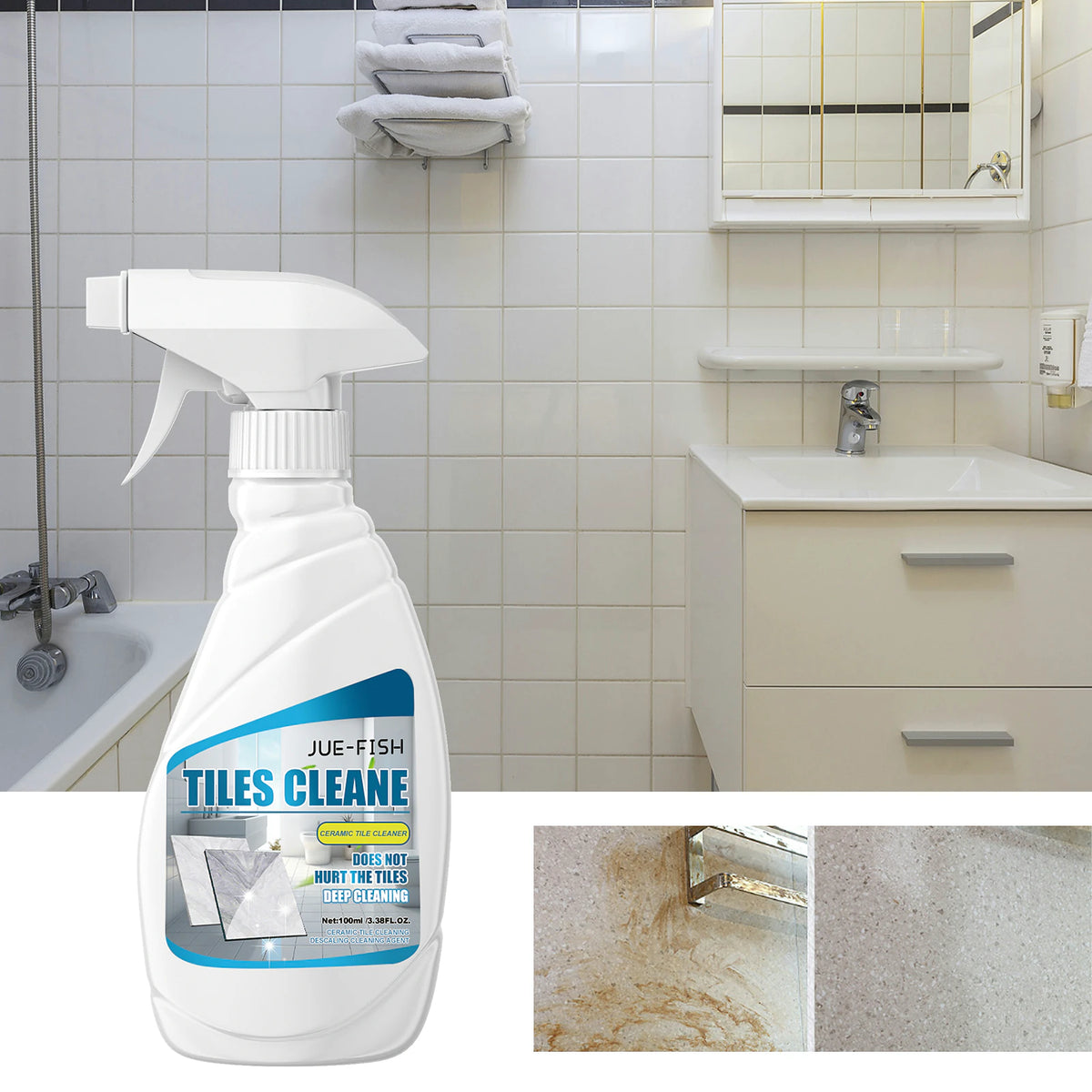Tile Cleaner Spray for Bright, Damage-Free Floors