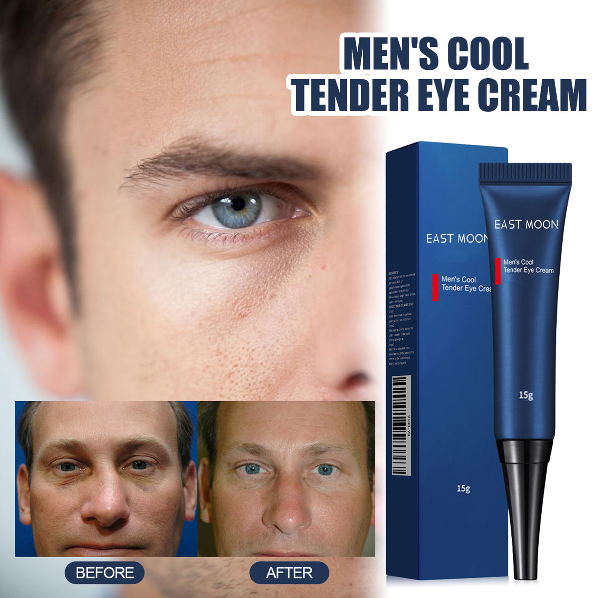 Men's Retinol Eye Cream — Wake Up Looking Rested, Firmer