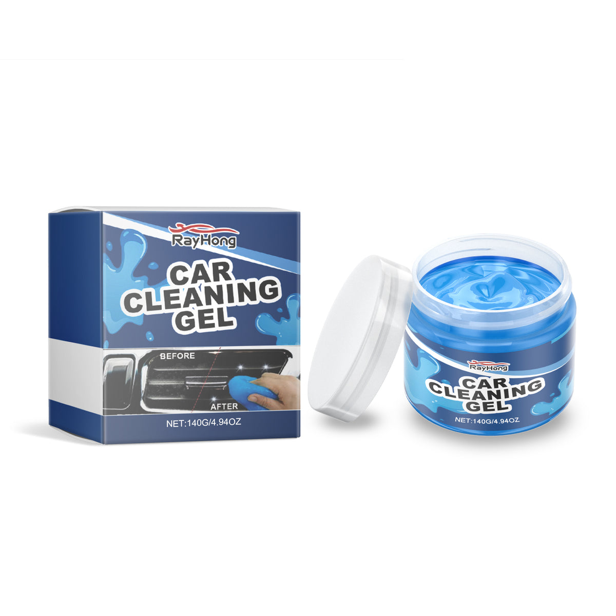 Automotive Cleaning Gel for Dust-Free Interior Gaps