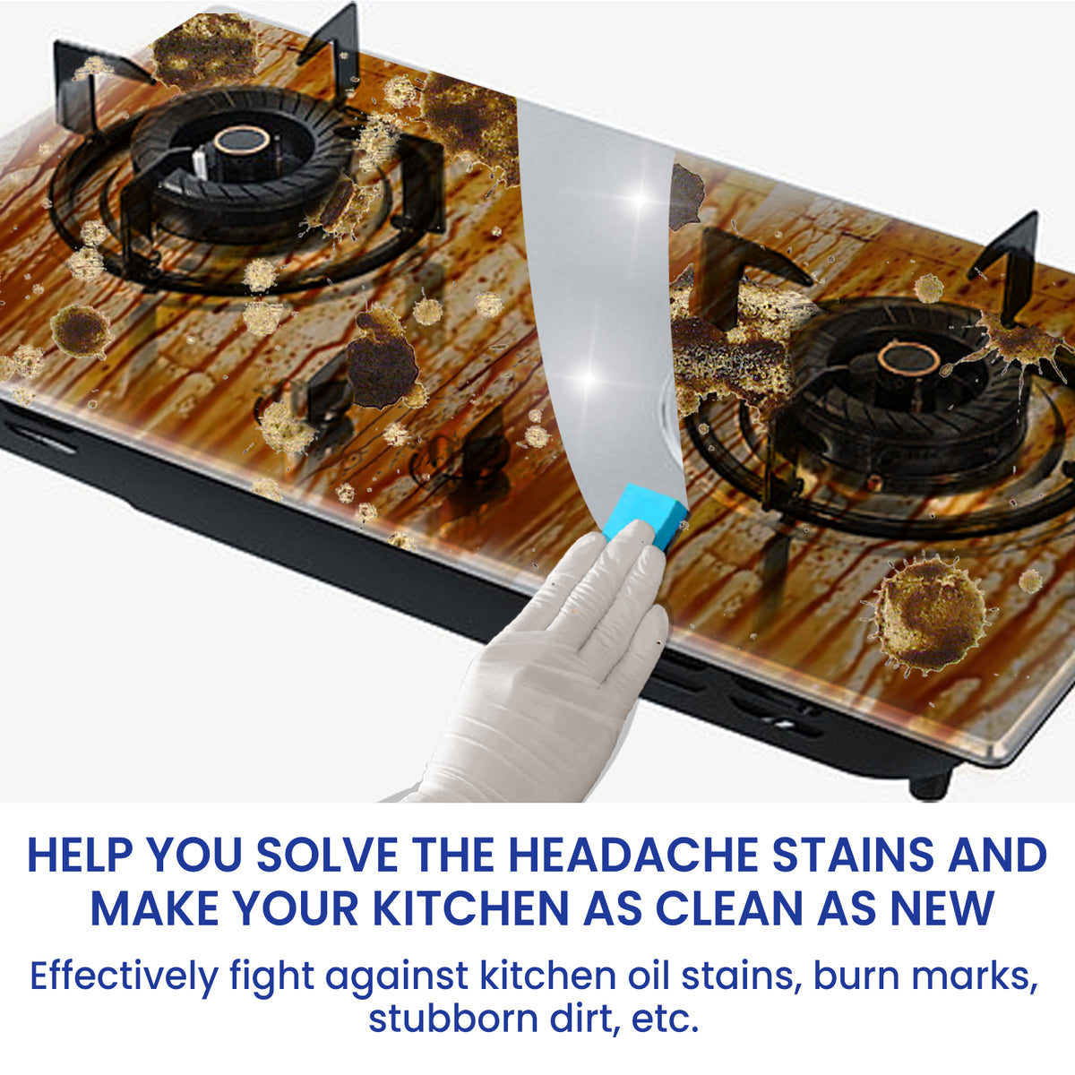 Kitchen Cleaner Spray for Heavy Kitchen Grease Removal