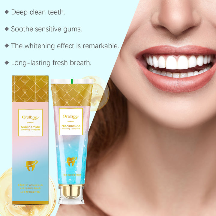 Whitening Toothpaste for Gentle Daily Brightening Care