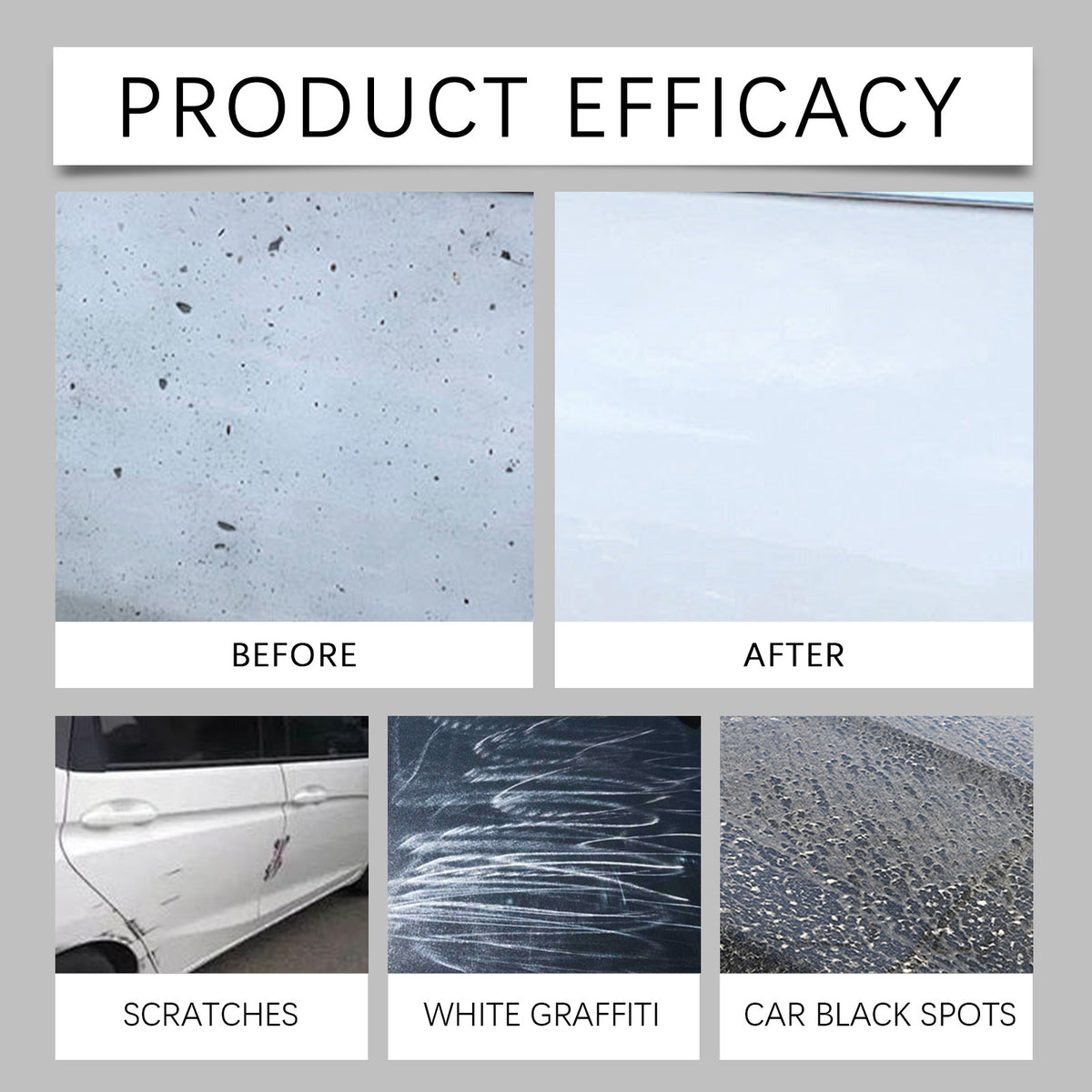 3-In-1 Car Coating Spray for Glossy Paint Protection