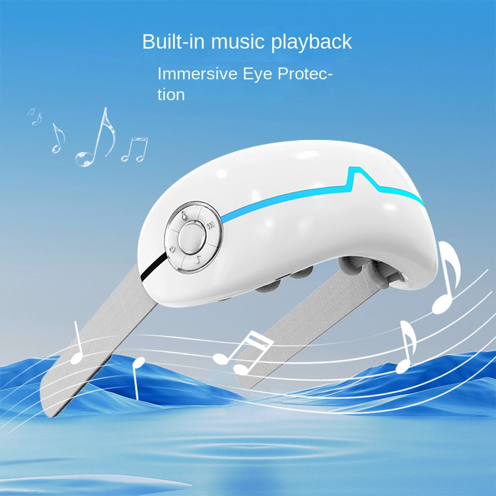 Steam Eye Massager with Heat and Vibration for Tired Eyes