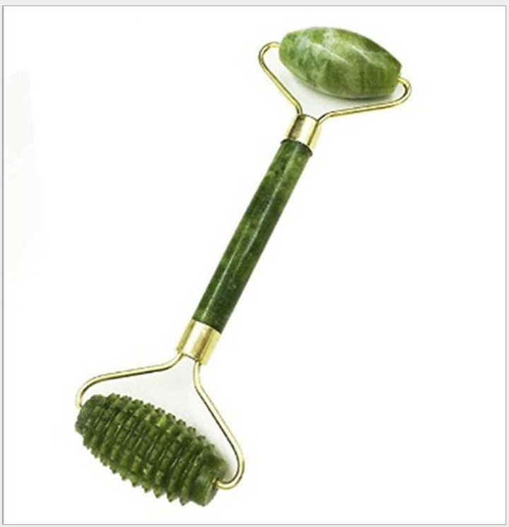 Jade Face Roller – Dual‑Head for Lymphatic Drainage