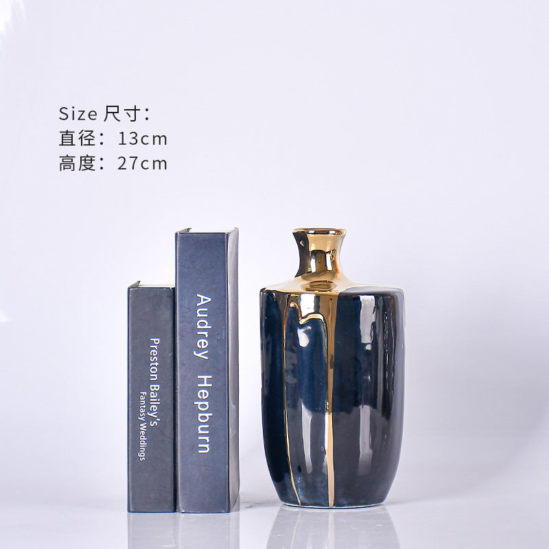 Ceramic Vase for Modern Glamour Living Room Styling