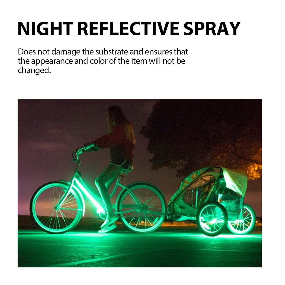 Reflective Spray for Night Cycling Visibility 100ml