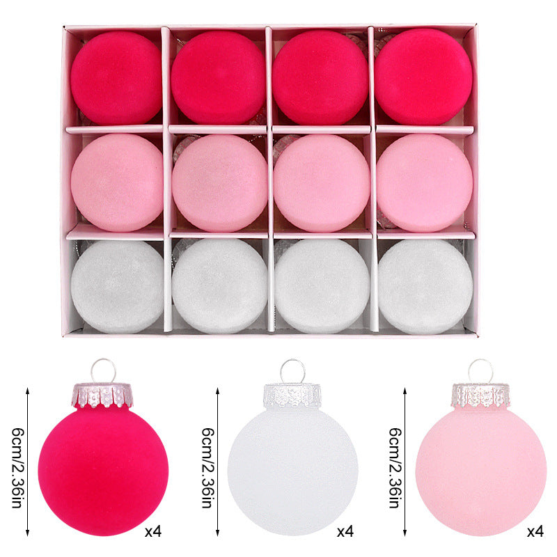 6cm Christmas Ball Ornaments for Coordinated Trees