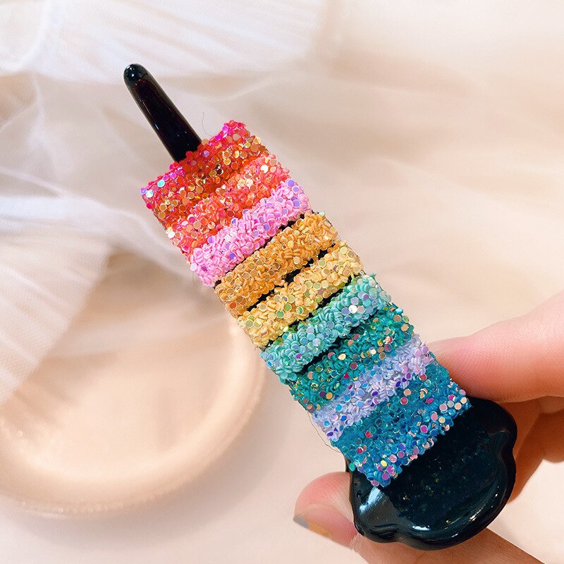 Rainbow Hair Claw Clip For Colorful Everyday Updos