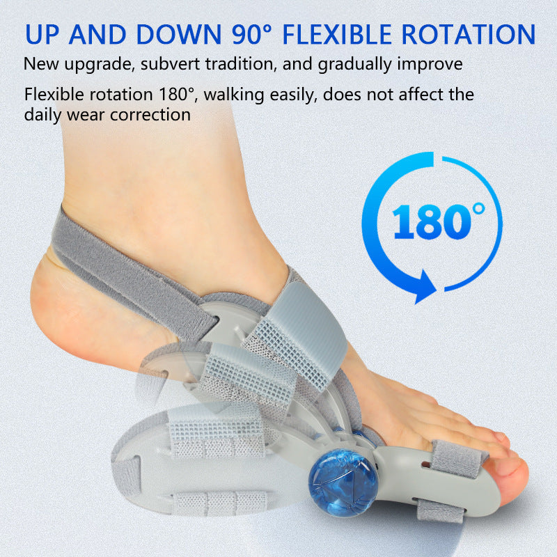 Bunion Corrector 180° Adjustable Knob — Painless Toe