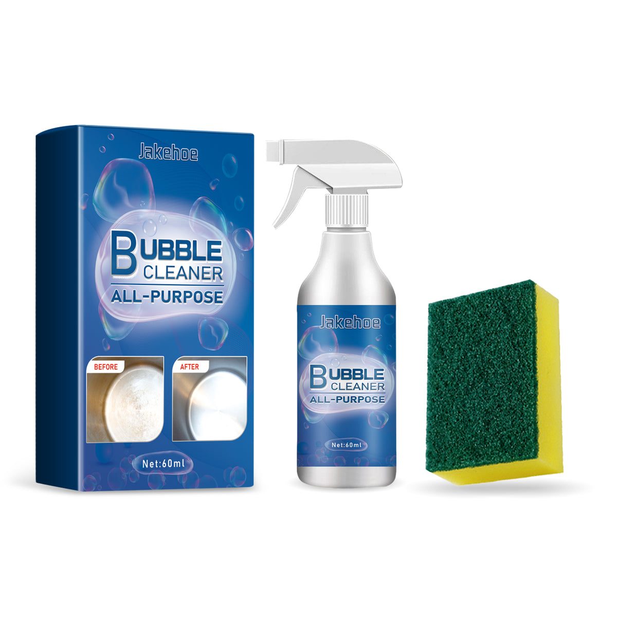 Multi-Purpose Foam Cleaner Set for Tough Kitchen Grease