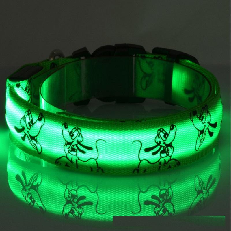 LED Dog Collar for Night Walks: Glows Visible in the Dark