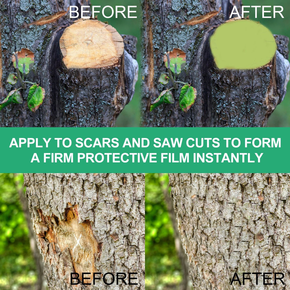 Tree Wound Sealer Paste for Pruning and Grafting Cuts