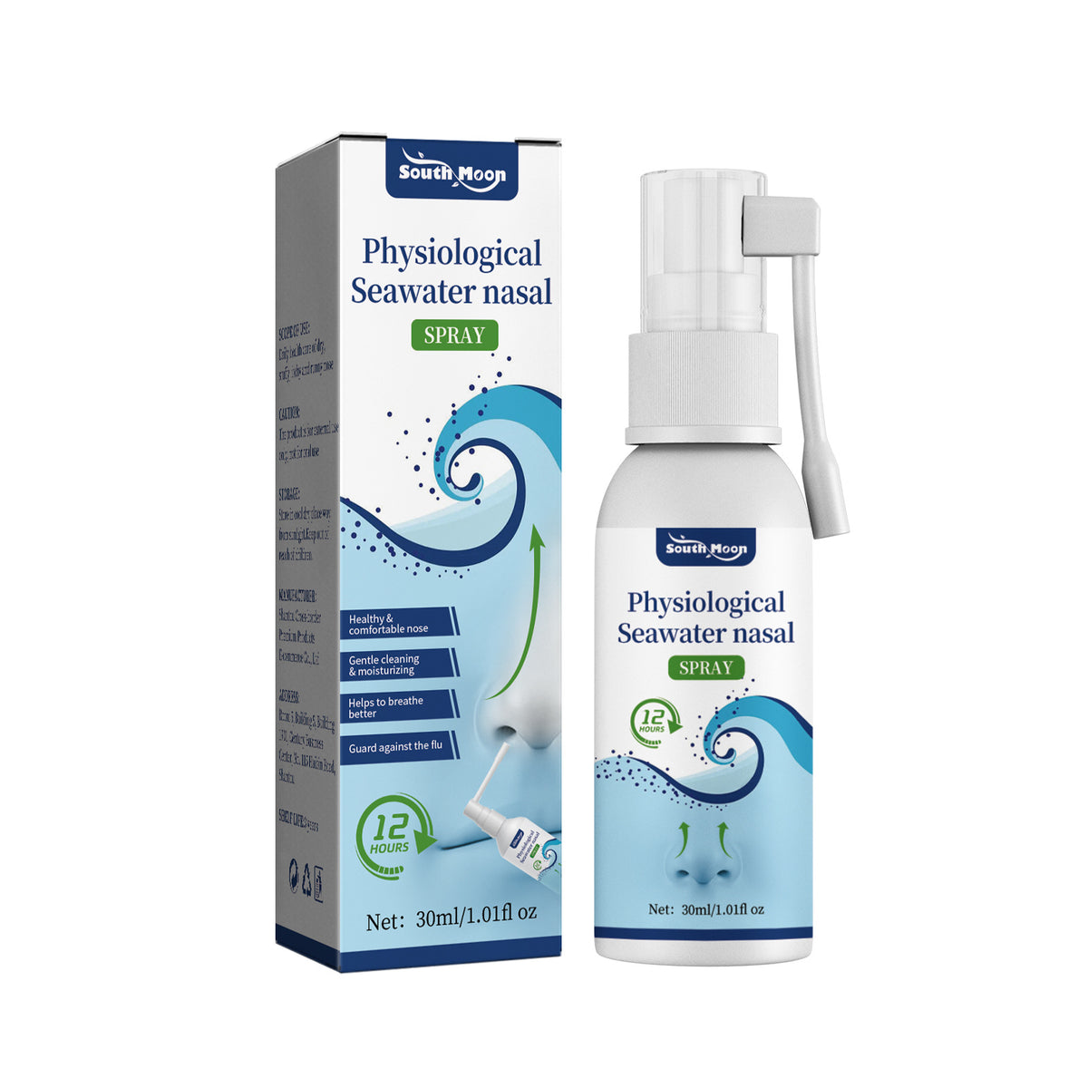 Nasal Saline Spray for Gentle Daily Nose Cleansing