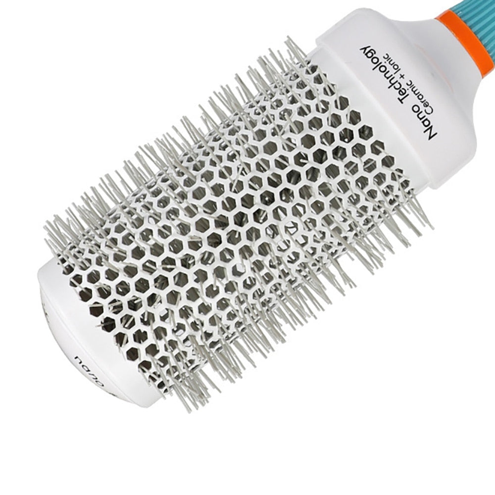 Ceramic Ionic Round Hair Brush for Smooth Salon Blowouts