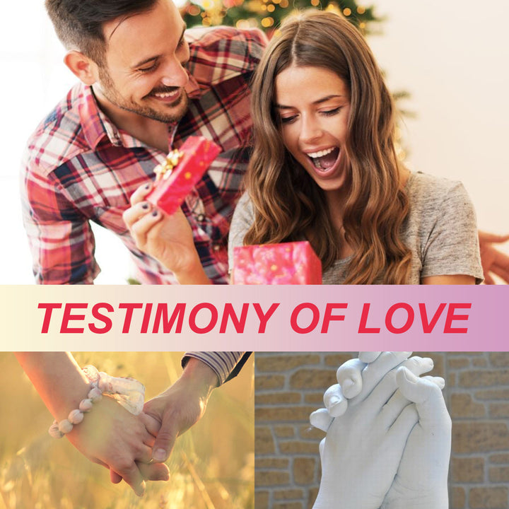 Couple Hand Casting Kit for a Lasting Love Keepsake