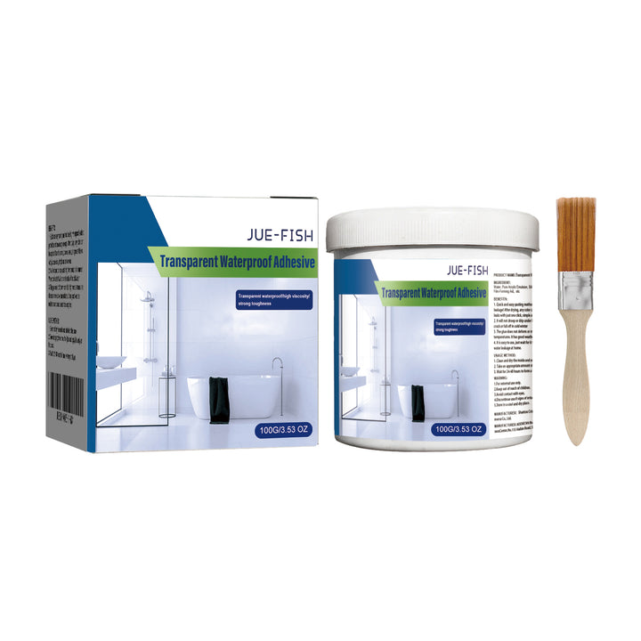 Transparent Waterproof Adhesive for Easy Leak Sealing