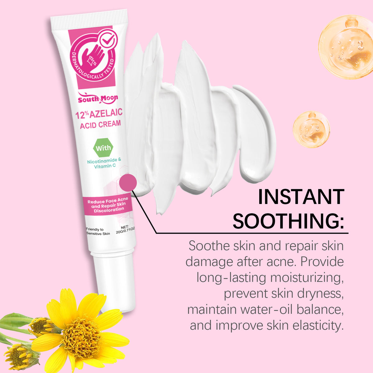 Azelaic Acid Acne Cream for Clearer, Smoother Skin Tone