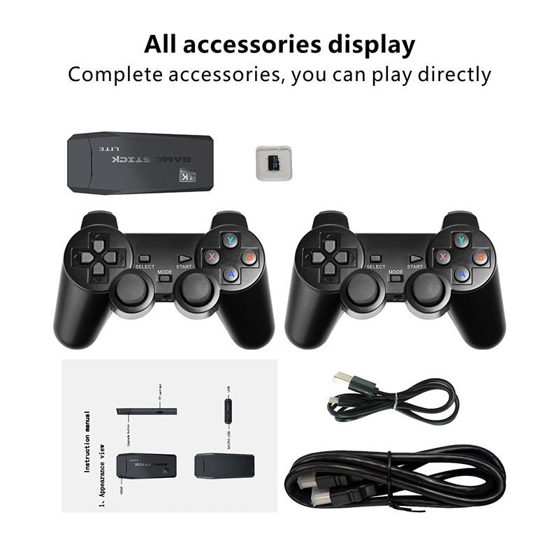 Retro Game Stick: 20,000 Classic Games with 2 Controllers