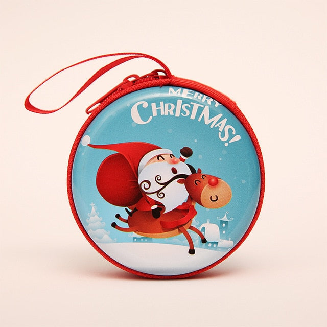 Christmas Coin Pouch Ornament for Festive Small Storage