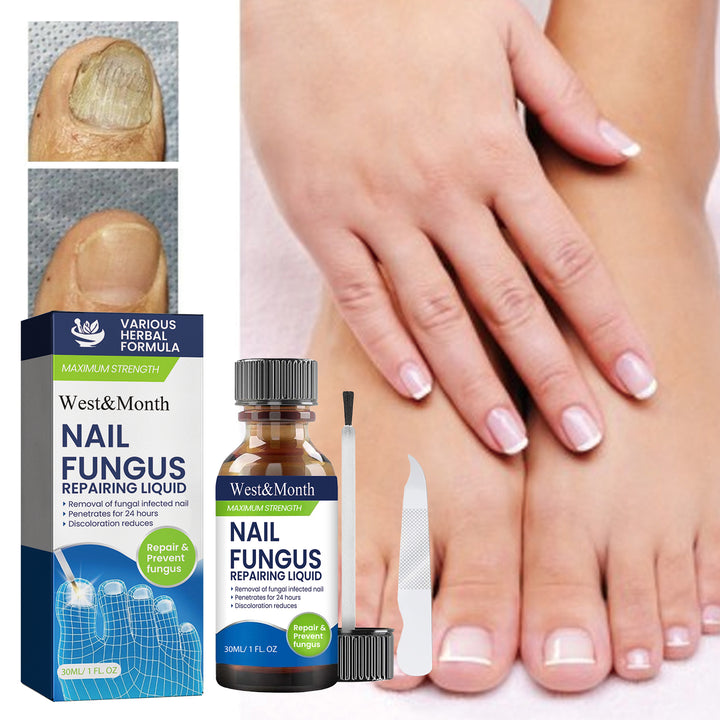 Nail Repair Treatment for Thick, Discolored Nails