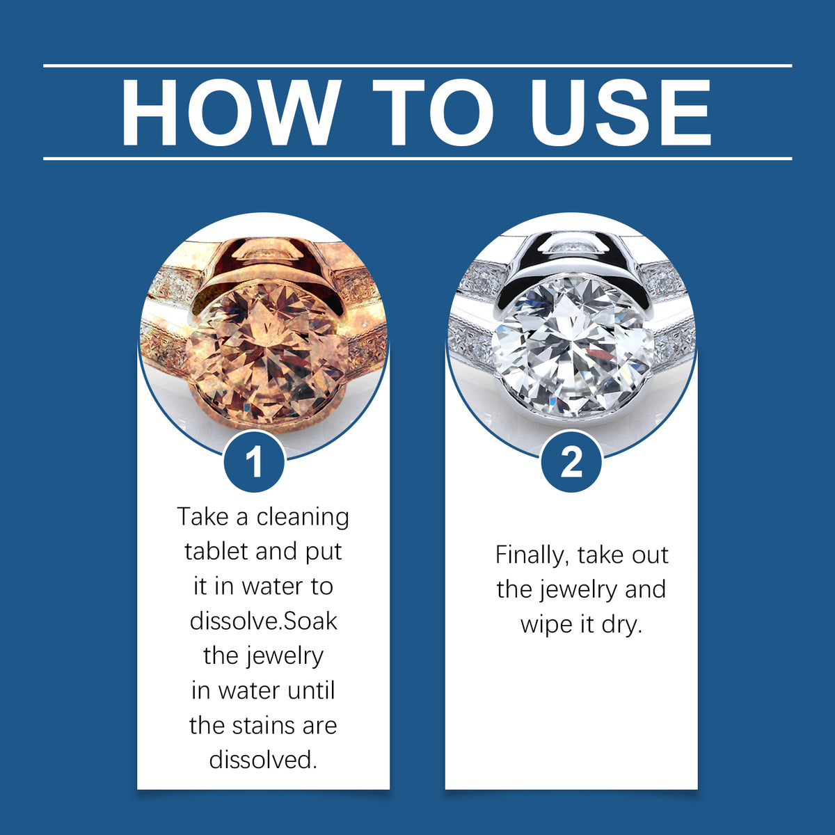 Jewelry Cleaning Tablets for Brighter, Cleaner Pieces