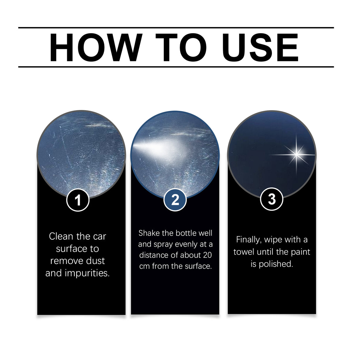 Car Paint Coating Spray for a Lasting Gloss Finish