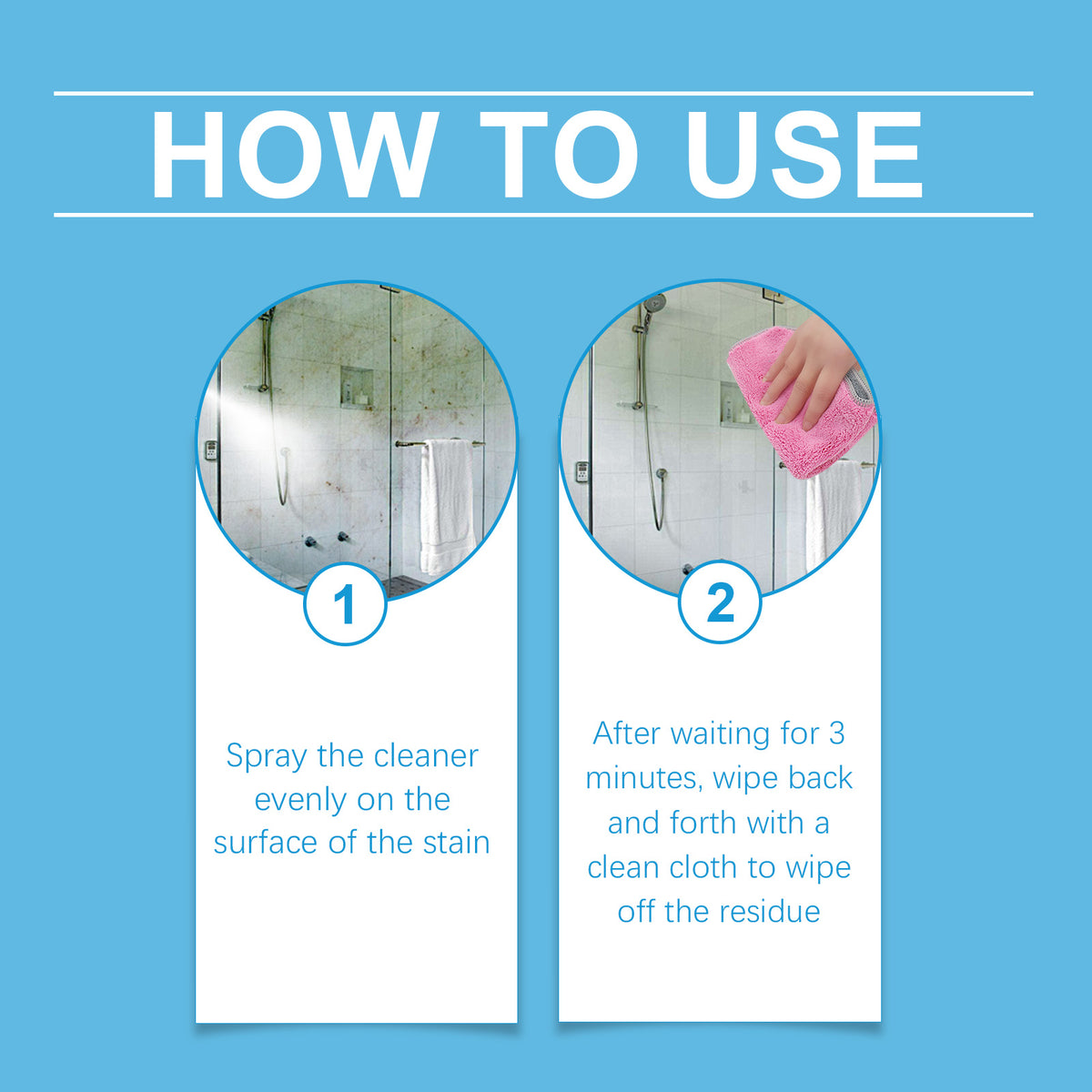 Multi-Purpose Cleaner for Kitchen Oil & Bathroom Dirt