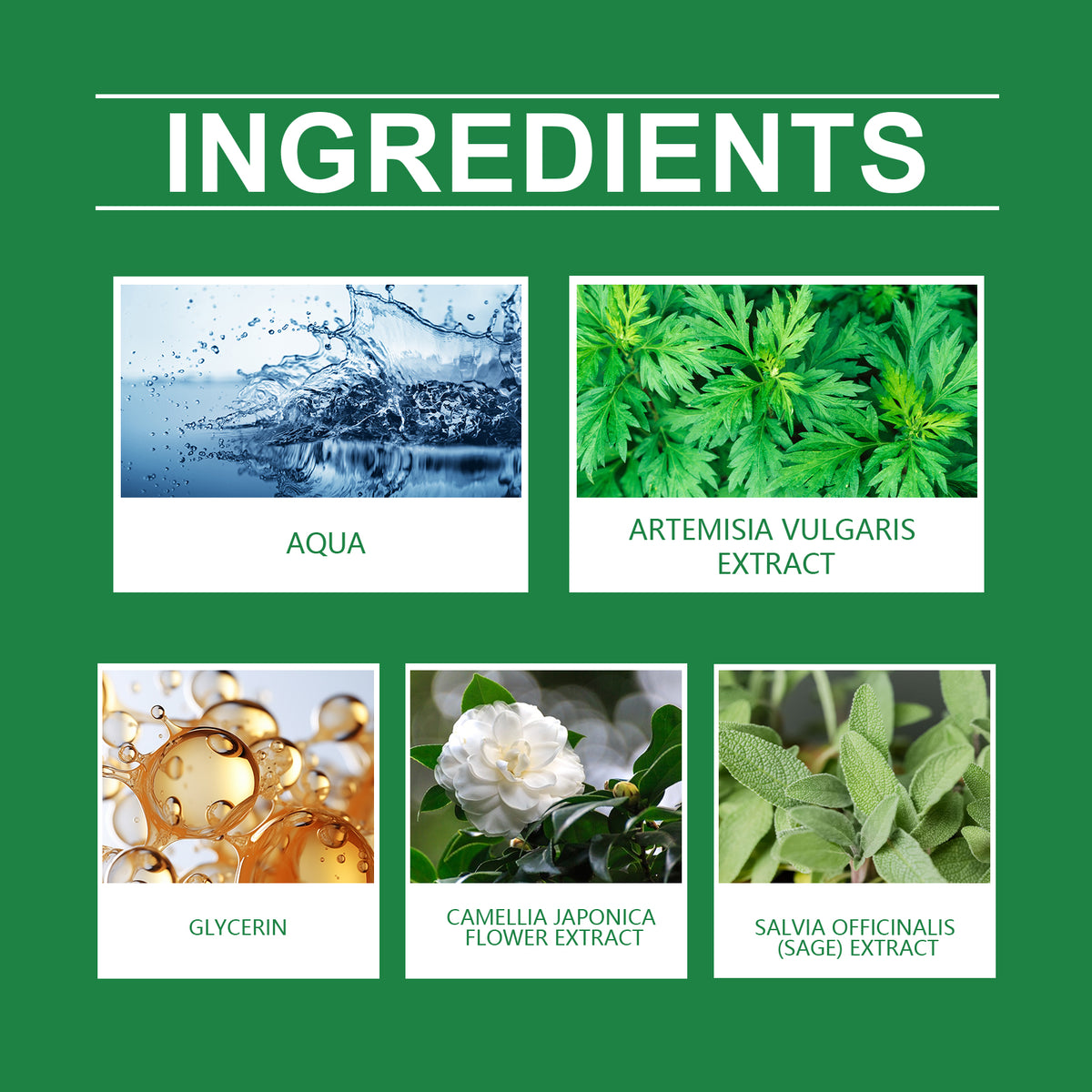 OUHOE Mugwort Calming Cleanser — Soothes & Balances in One