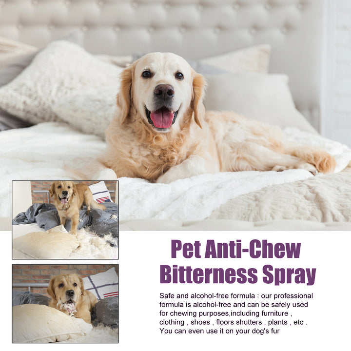 Anti-Chew Spray for Dogs to Protect Furniture & Shoes