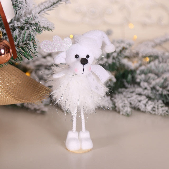 Christmas Character Dolls for Cozy Holiday Table Decor