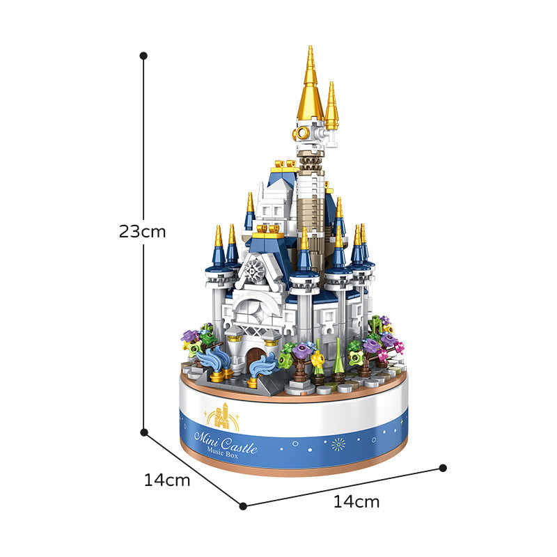Carousel Music Box Building Toy for Screen-Free Play