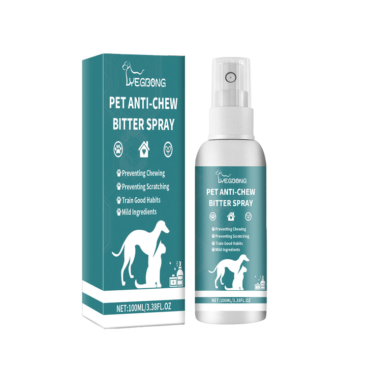 Pet Behavior Training Spray for Chewing & Scratching