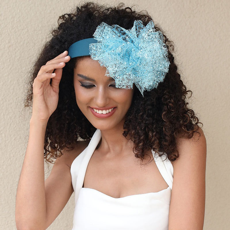 Sequin Flower Headband For Girls, Sparkling Style