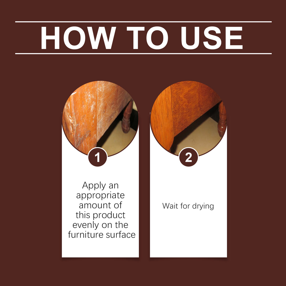 Furniture Polish With Long-Lasting Nanocrystalline Shine