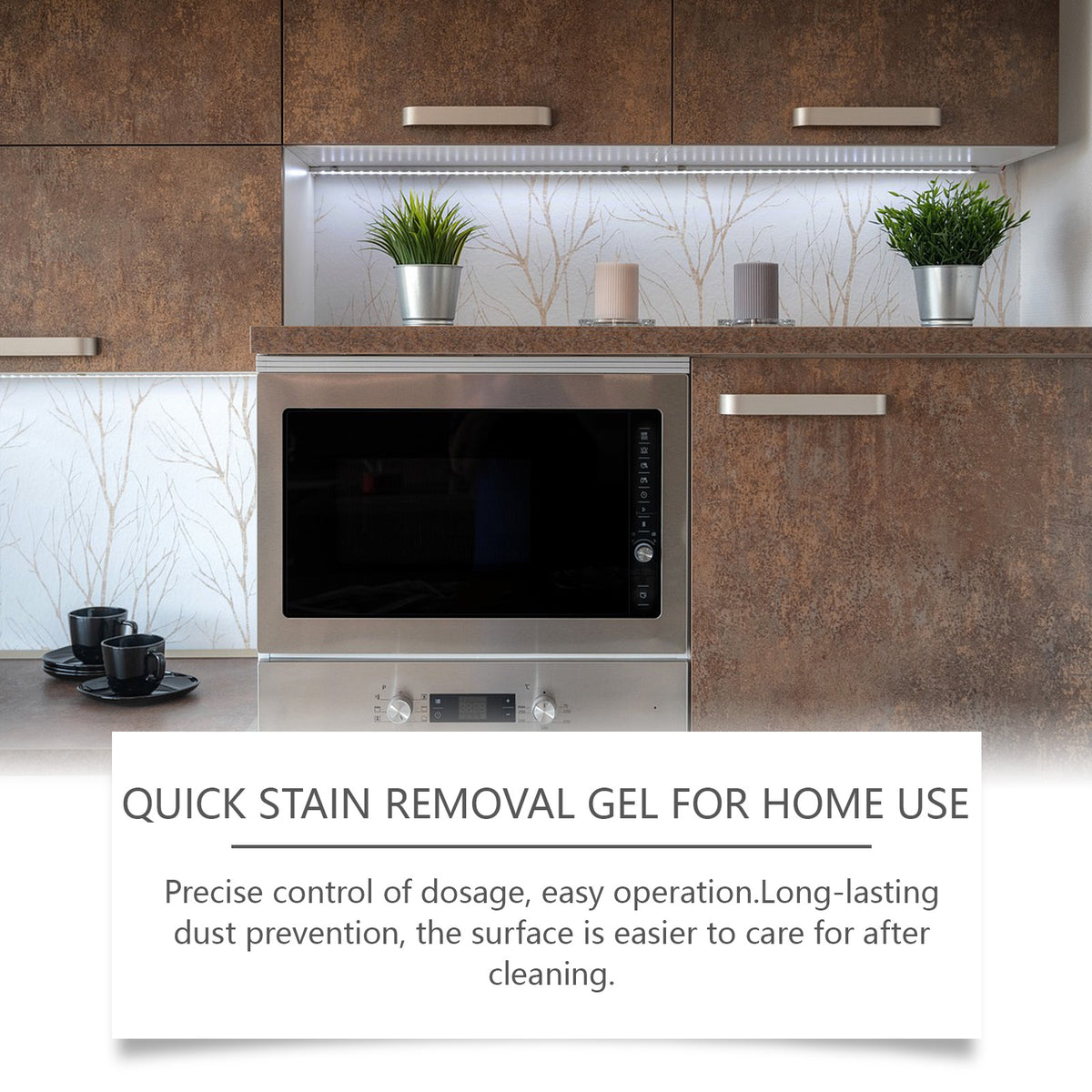 Household Cleaning Gel for Quick, Precise Stain Removal