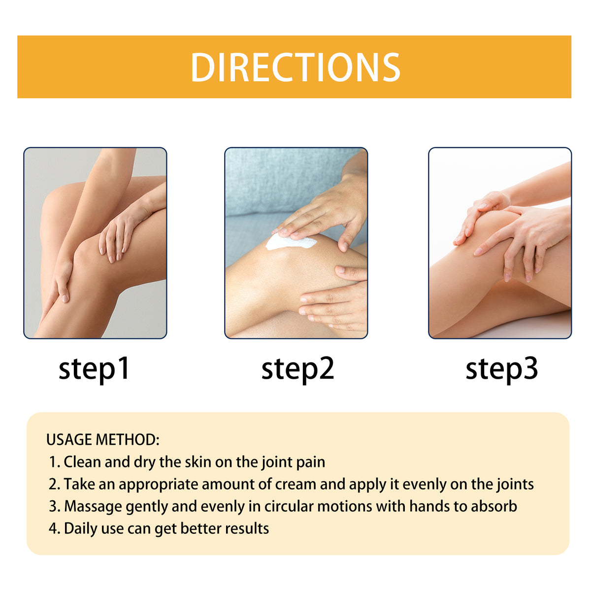Bee Venom Joint Relief Cream for Targeted Pain Massage