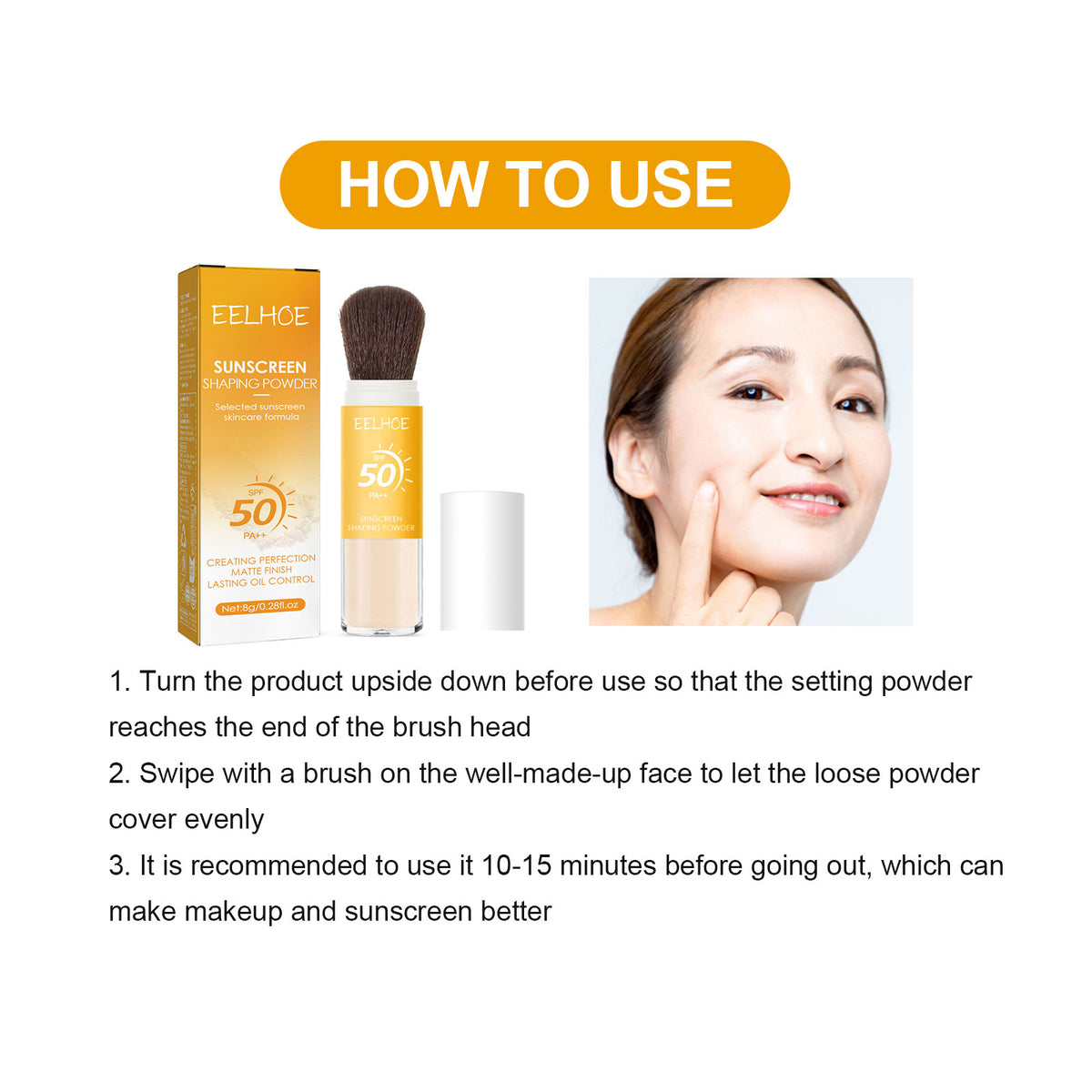Setting Powder SPF 50+ Matte Oil-Control Touch-Up