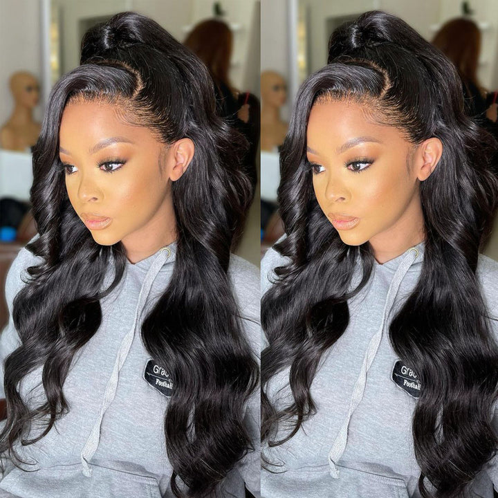 Long Body Wave Wig for Black Women, Glamorous Volume