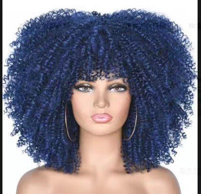 Small Curly Afro Wig for Instant Full-Volume Styling