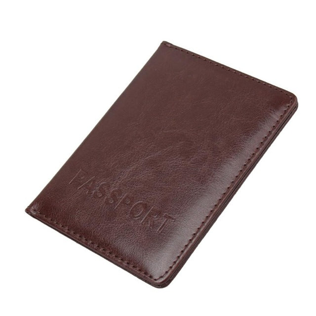 Women's RFID Passport Cover with Card and Cash Slots