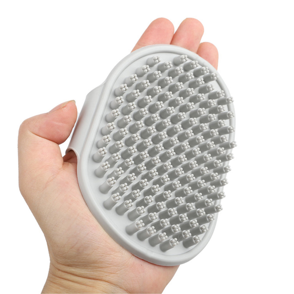 Pet Bath Brush for Gentle Fur Cleaning and Massage