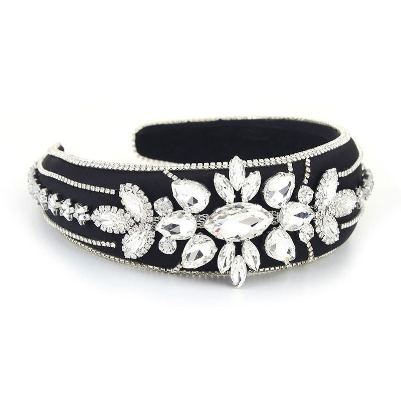 Baroque Rhinestone Headband for Glamorous Event Style