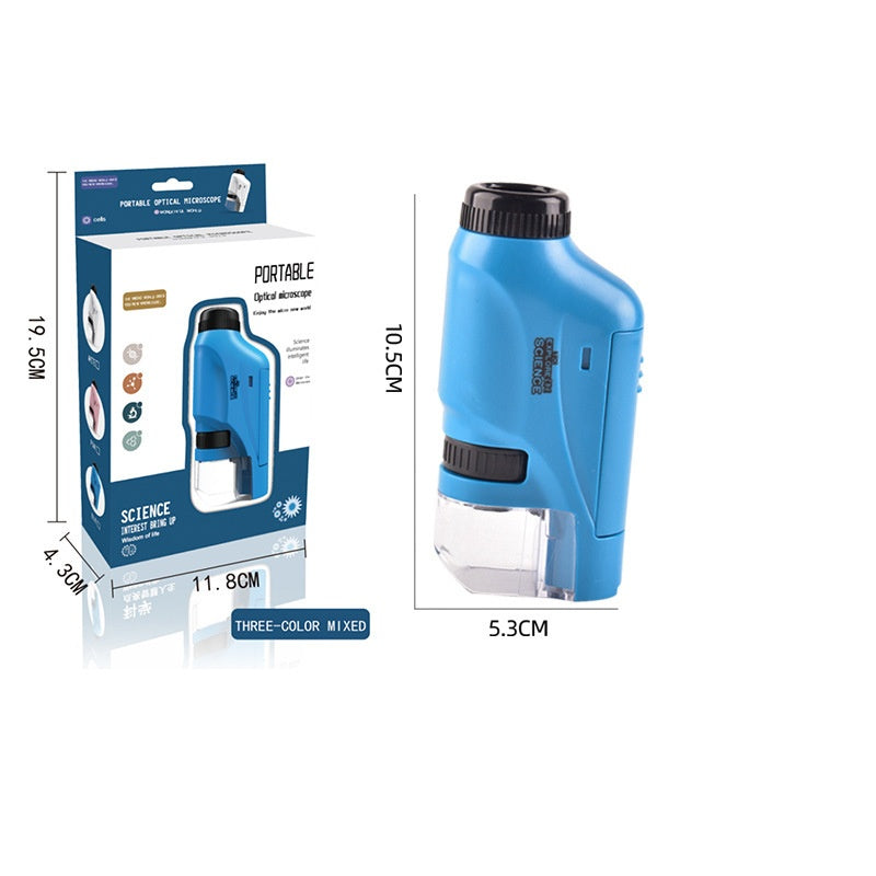 Portable Handheld Microscope Toy for Kids Outdoor Science