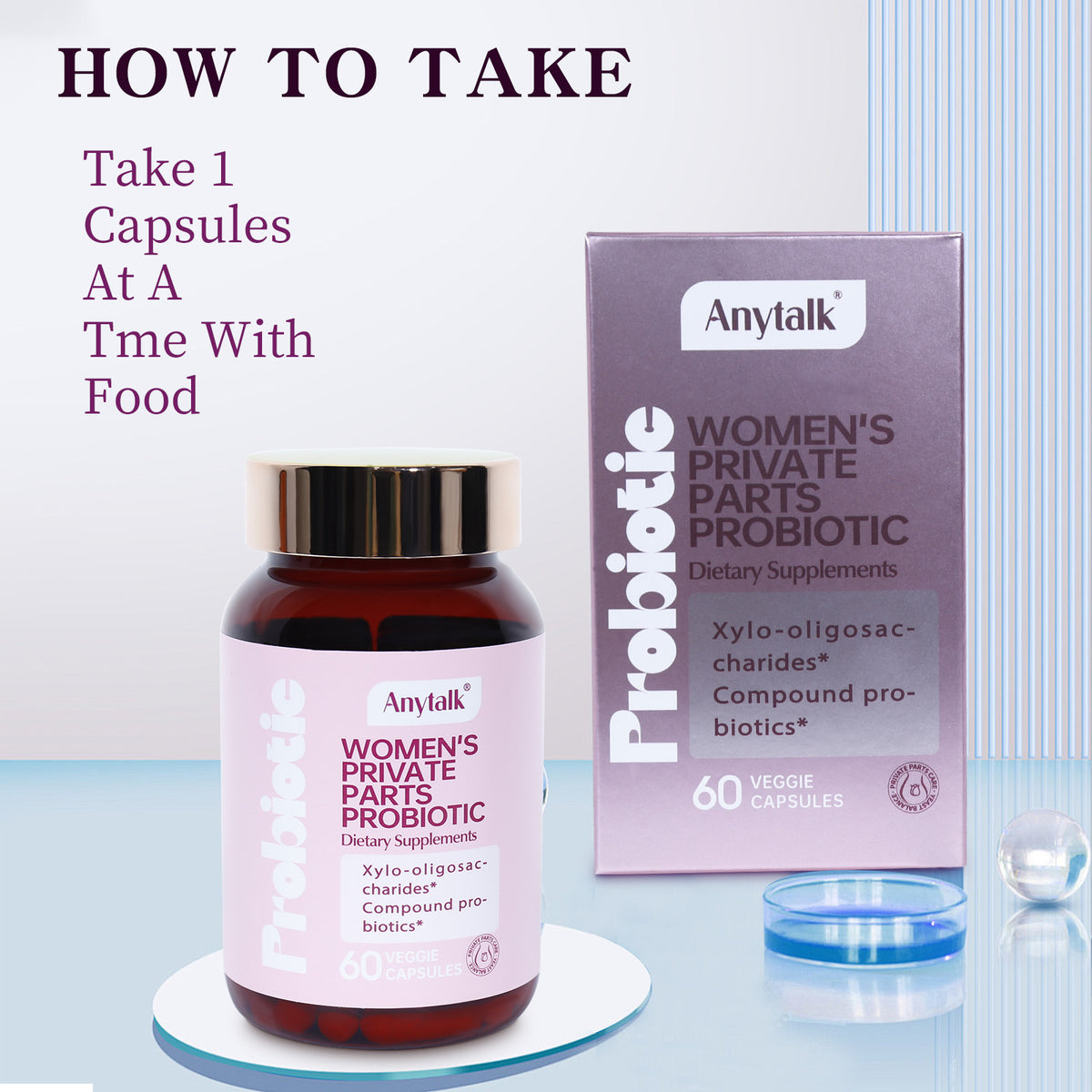 Women's Private Parts Probiotic — Balanced pH & Vaginal Health