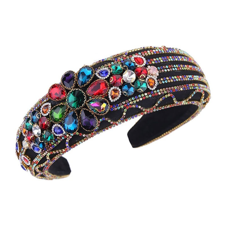 Baroque Rhinestone Headband for Glamorous Event Style