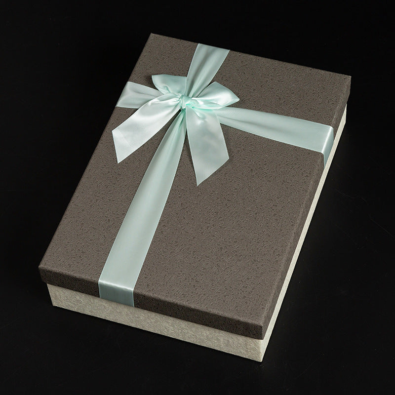 Premium Boys Birthday Gift Box with Satin Bow Ribbon