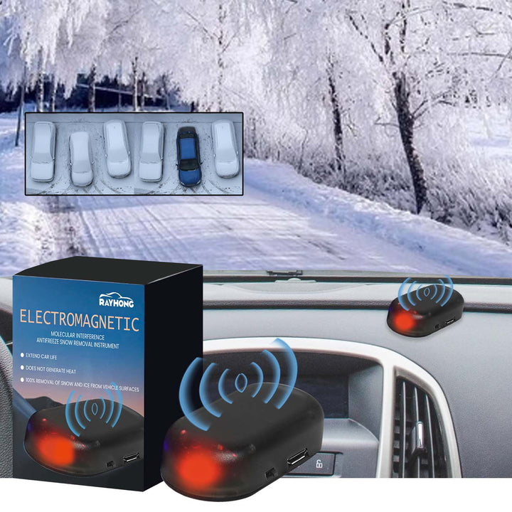 Automotive Snow Removal Tool for Frosty Winter Cars