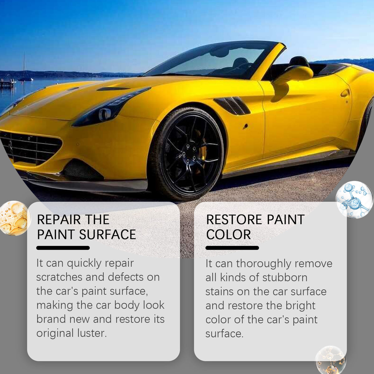 Car Scratch Repair Wax for Glossy Paint Protection